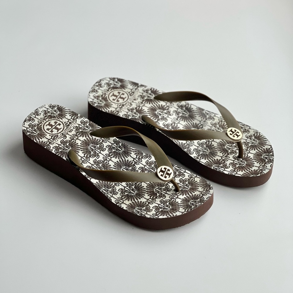 Tori Burch platform flip flops